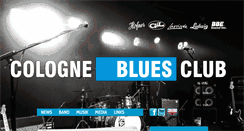 Desktop Screenshot of cologne-blues-club.de